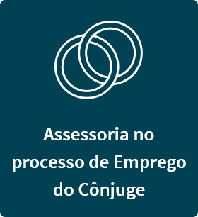 Icone assessoria no processo de emprego do conjuge