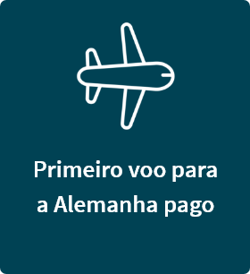 Icone Primeiro voo para a Alemanha pago